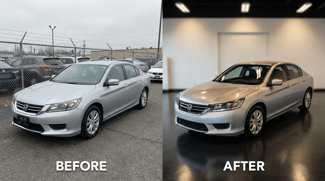 Como fotografiar un coche para un anuncio de venta